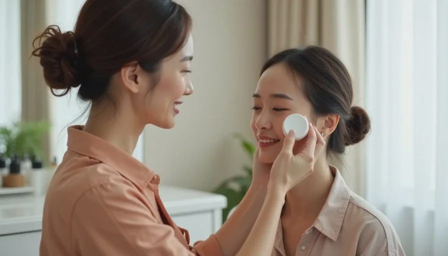 The "Glass Skin" Base I Learned Doing Makeup in Seoul