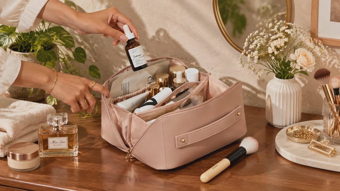 The $24 Travel Makeup Bag I've Packed on Every Trip This Year