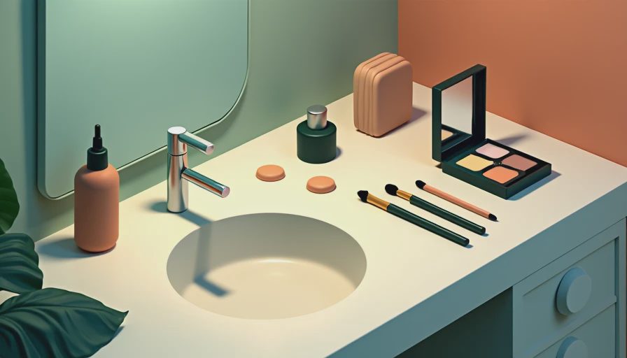Visual context for how to use cream eyeshadow