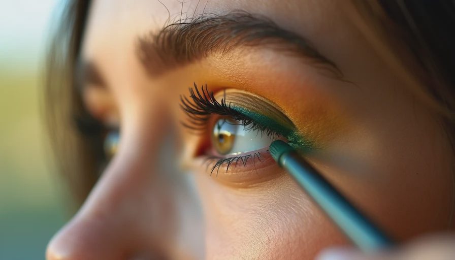 Illustration for how to make eyeshadow stay