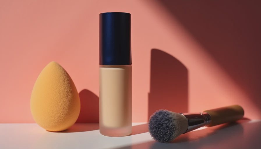 Visual context for best way to put on liquid foundation