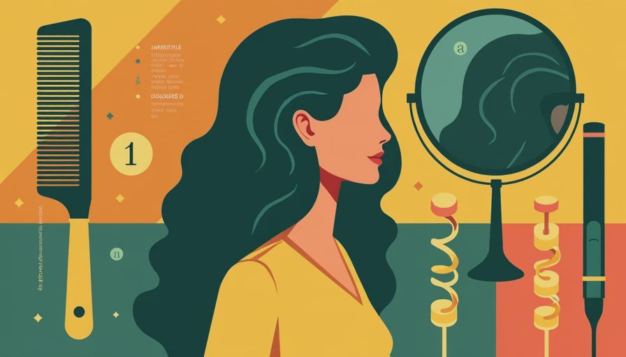 Visual context for vintage hairstyles tutorial