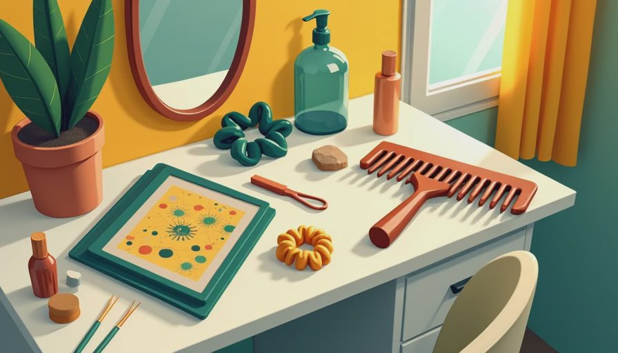 Illustration for 90s hairstyles for long hair